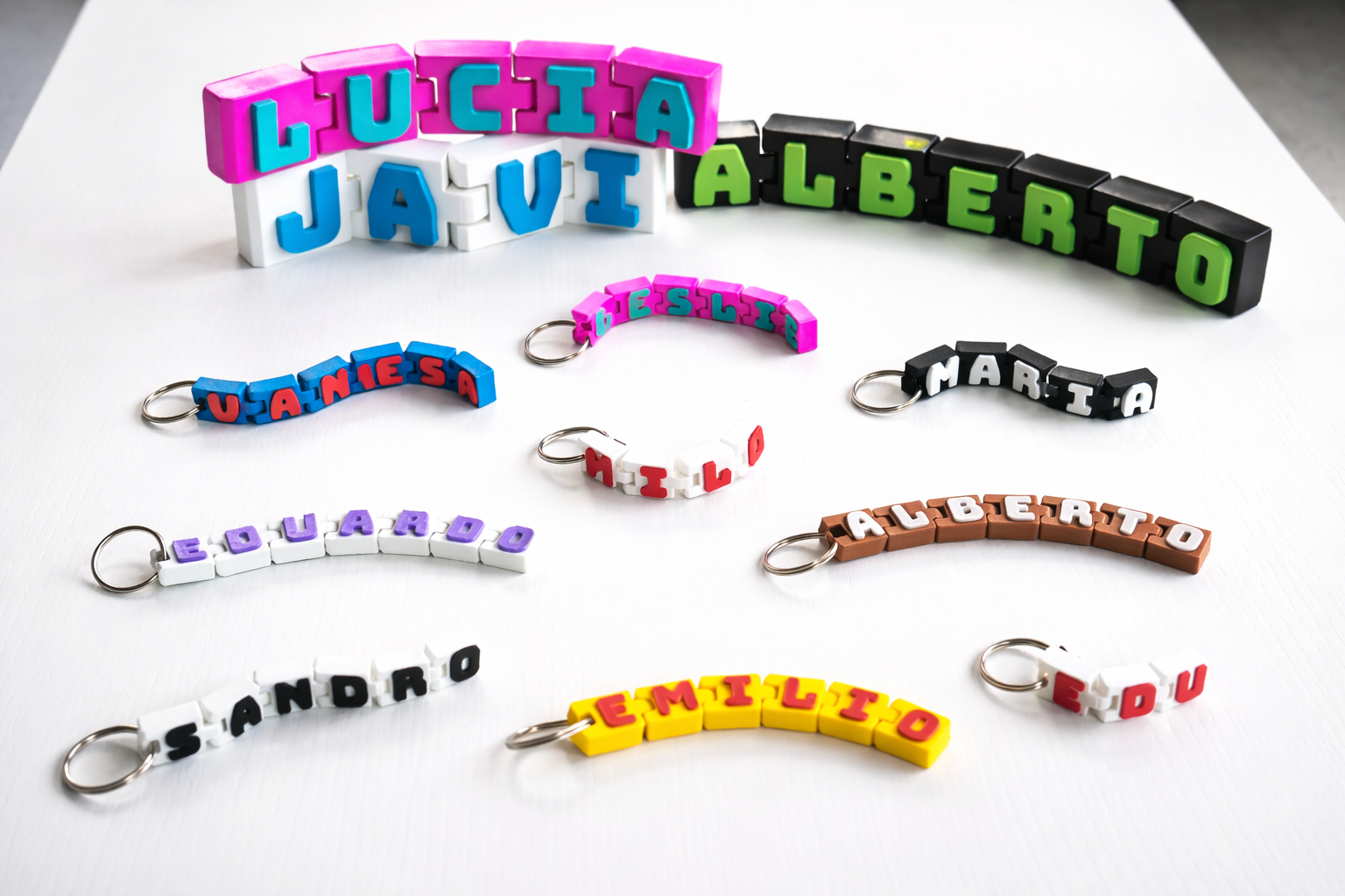 3D Name Keychain