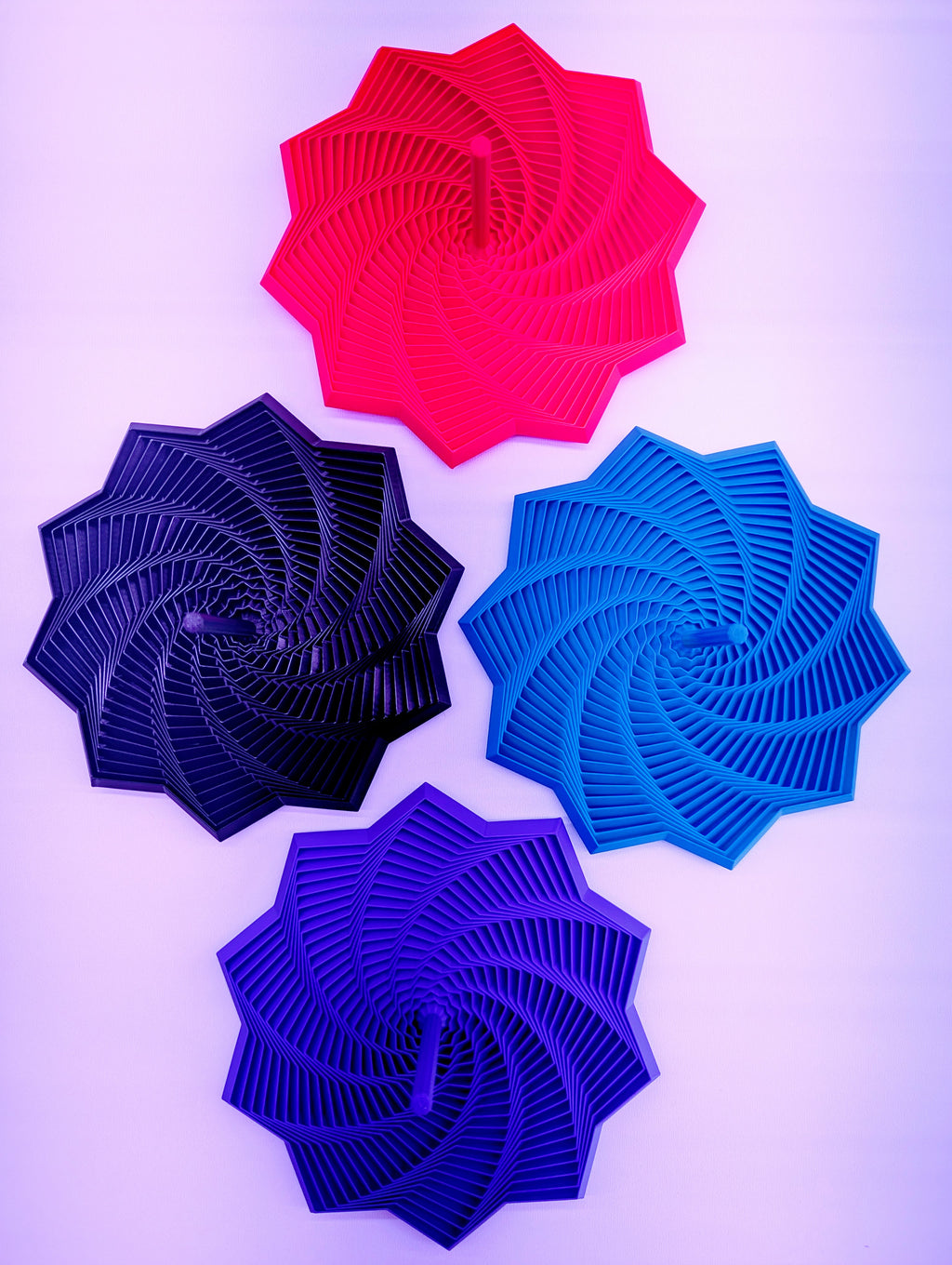 3D Printed- 10 star fidget toy